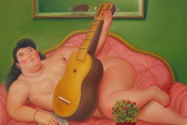 Esta obra fue subastada en París, en la colección «L’art à fleur de peau» - crédito Galería Duque Arango