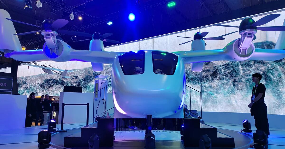 MWC: on video the next flying taxi for cities