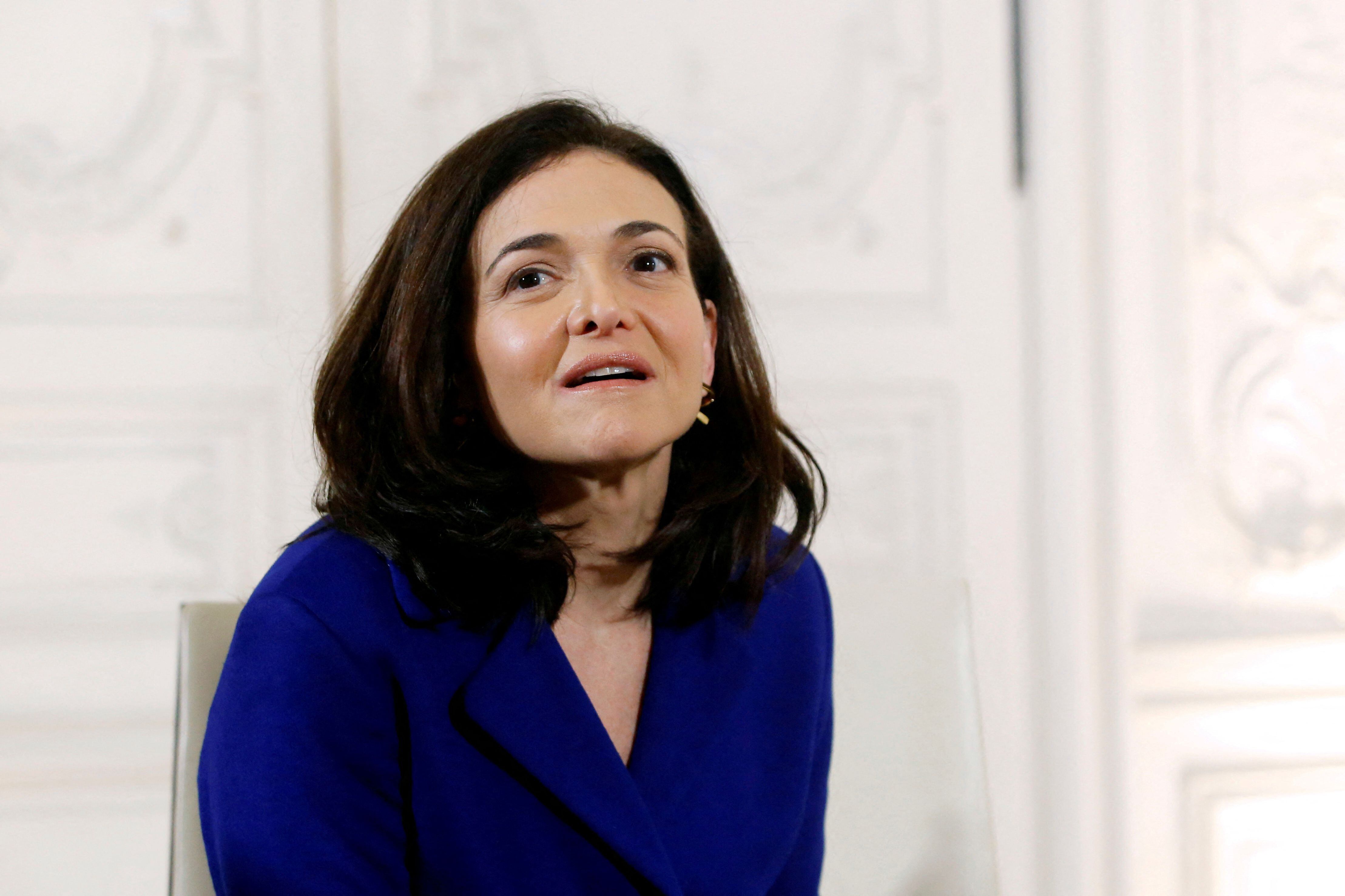 Sheryl Sandberg, es una economista, autora y directora ejecutiva estadounidense. (REUTERS/Thibault Camus)