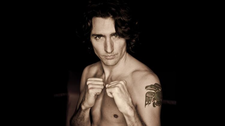 Justin Trudeau posa sin ropa en una sesiÃ³n de fotos antes de ser primer ministro