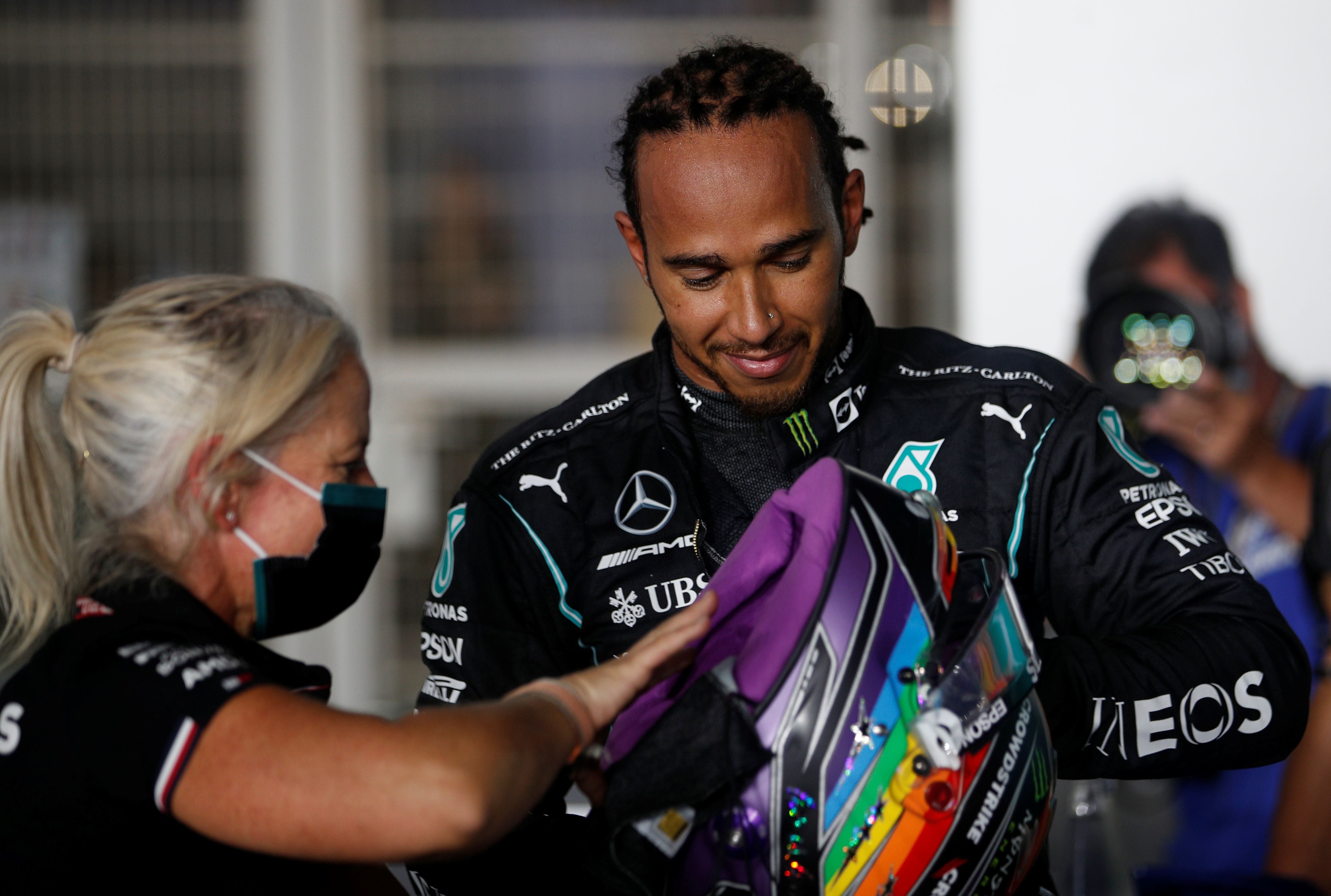 Lewis Hamilton will start the Qatar race from the top position.  (Photo: Hamad I Mohammed / REUTERS)
