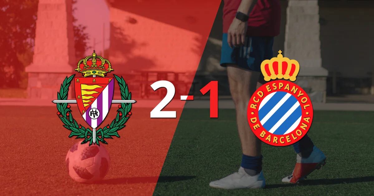 Espanyol couldn’t travel to Valladolid and lost 2-1
