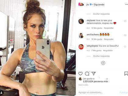 Lopez acompañó esta nueva fotografía con un mensaje motivacional dirigido para todos aquellos que buscan nuevos desafíos (Foto: Instagram de Jennifer Lopez)