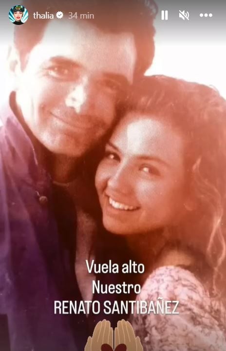 La actriz y el fallecido primer actor trabajaron juntos en 1994
(Foto: Instagram)