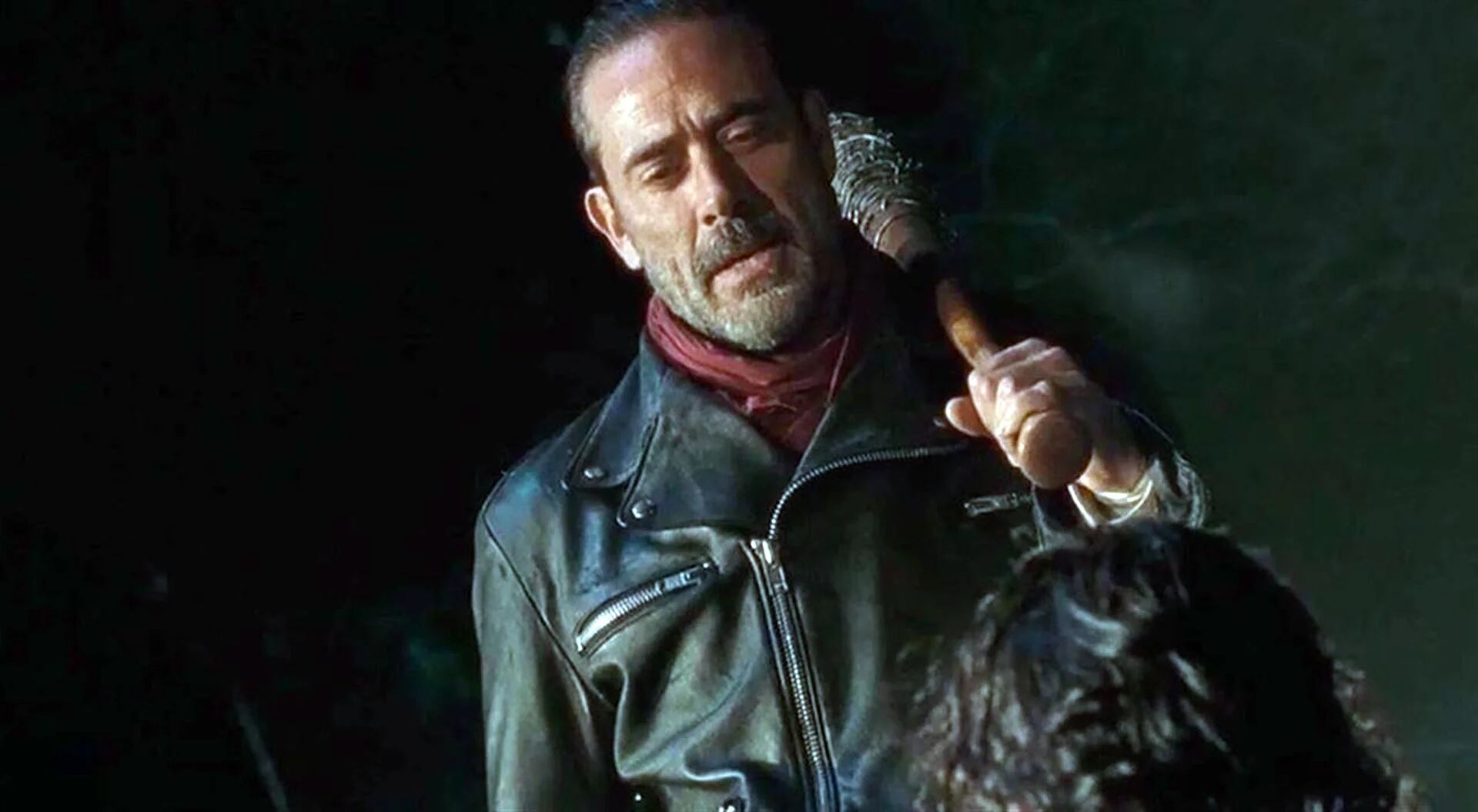 La última escena de Negan con el bate