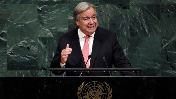 António Guterres, Secretario General de la ONU (AP)