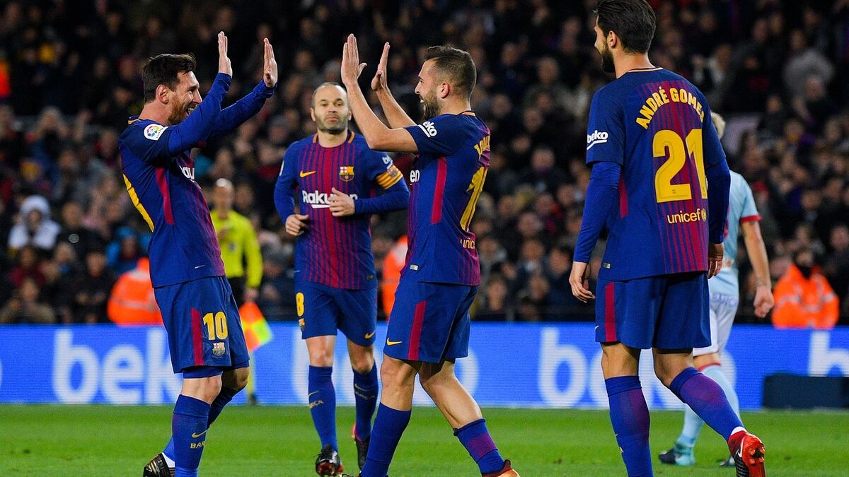 Con dos goles y una asistencia de Messi, el Barcelona se clasificó a los cuartos de la Copa del Rey