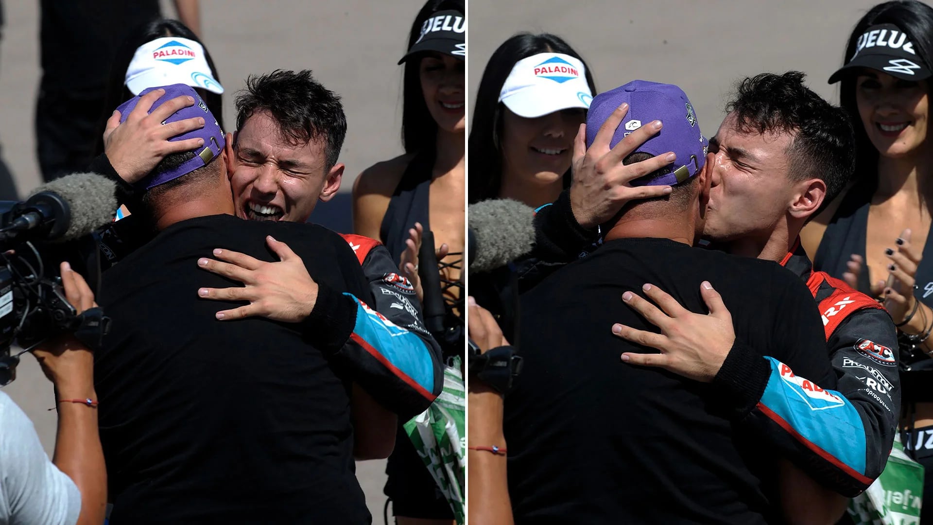 Diego Ciantini logró su primer triunfo en el TC: el emotivo abrazo con su padre luego de que le diagnosticaran cáncer