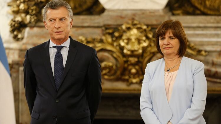 La ministra de Seguridad Patricia Bullrich cobró relieve en la campaña de Macri (Getty)