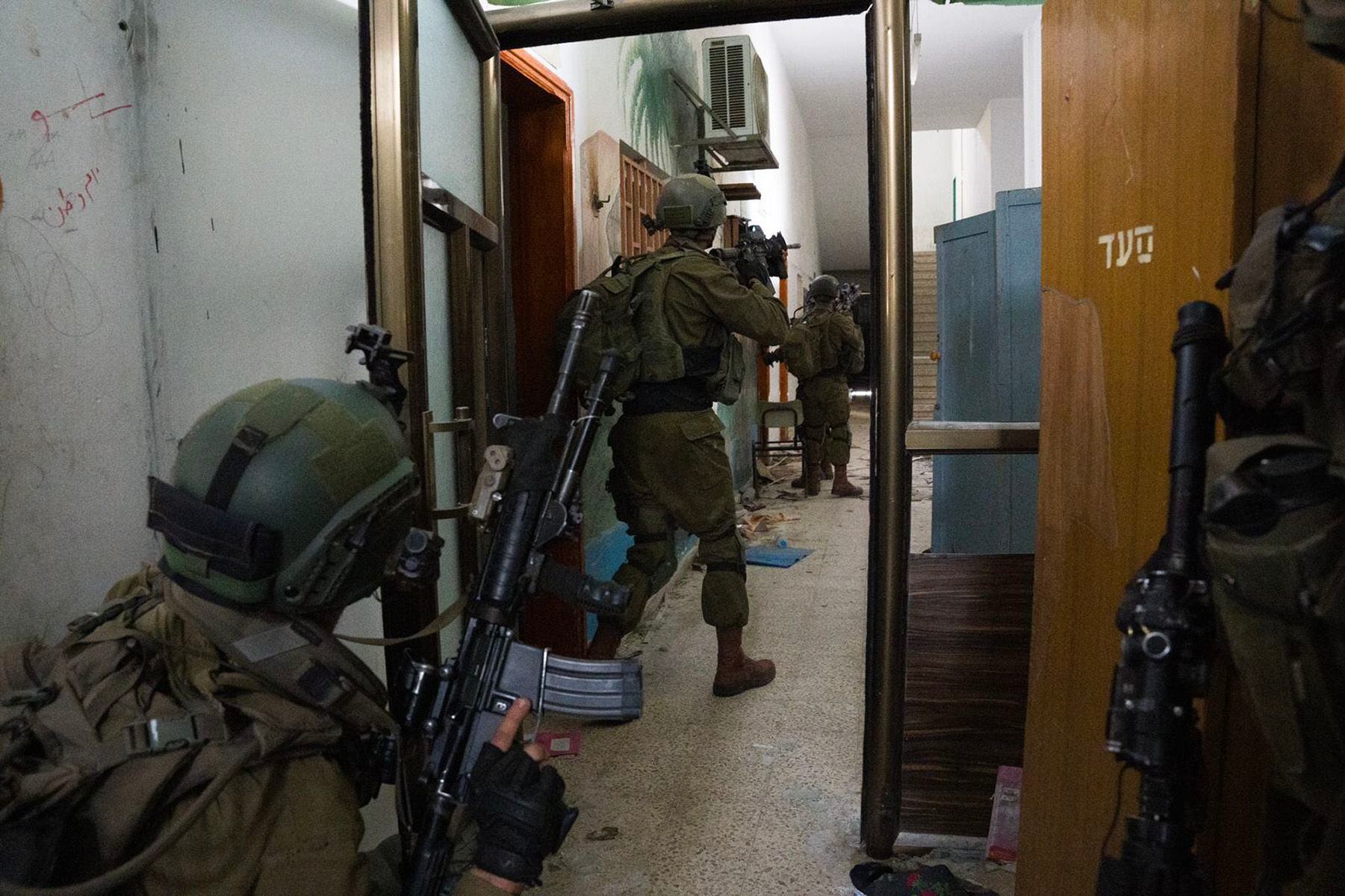 Las tropas israelíes liberaron el hospital de Al Shifa de la ciudad de Gaza, donde operaban los terroristas de Hamas (EFE/ Ejército de Israel)