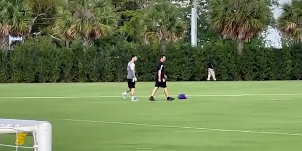 Lionel Messi reapareció en el entrenamiento de Inter Miami tras la lesión que lo bajó de la gira de la Selección: cuándo volvería a jugar