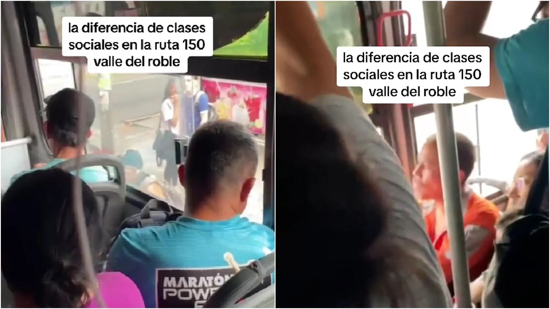 Mujer discutió con un hombre por un asiento en el microbús y se volvió viral 