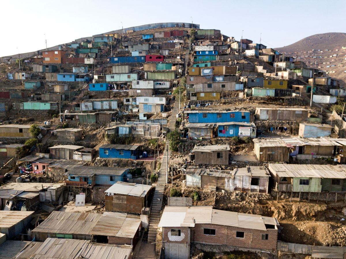 Casas en cerros Perú