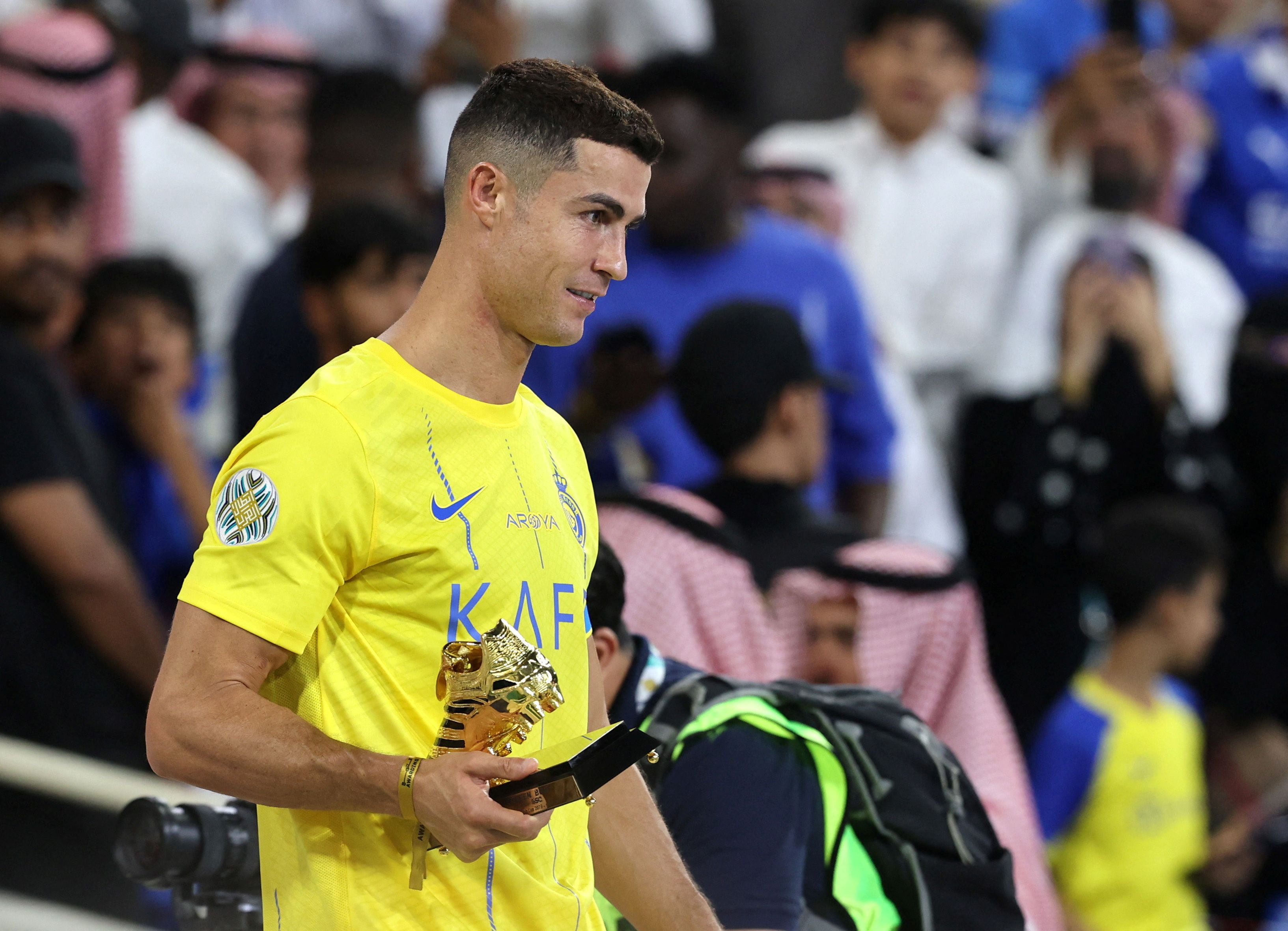 Cristiano Ronaldo viene de ser campeón en Arabia Saudita (Foto: Reuters/Stringer)