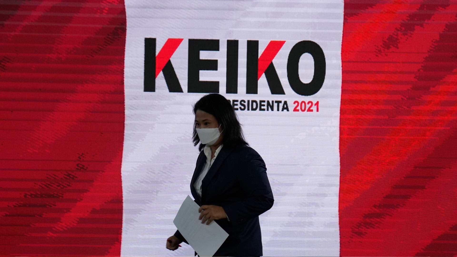 Keiko Fujimori perdió las elecciones contra Pedro Castillo en el 2021.