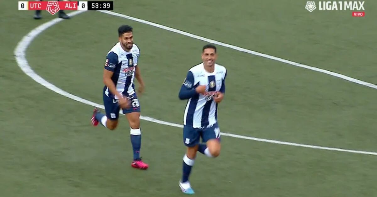 Pablo Sabbag and his big goal with Alianza Lima: defined from outside the box for 1-0 against UTC