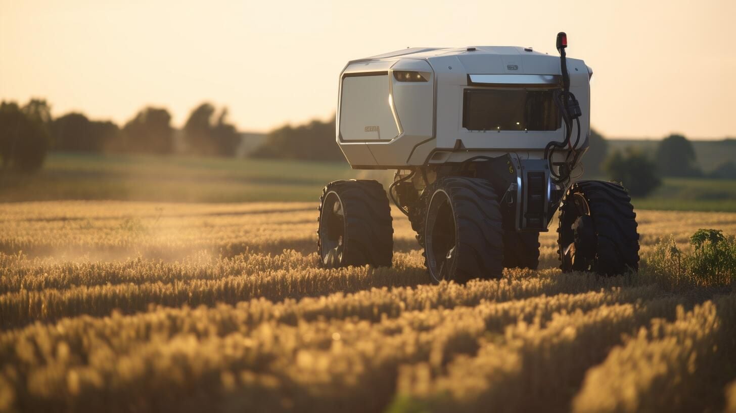 Avance tecnológico en el agro: la maquinaria agrícola autónoma, impulsada por robótica e inteligencia artificial, marca el camino hacia un futuro eficiente y sostenible en el campo. Descubre cómo la ciencia transforma la agricultura. (Imagen Ilustrativa Infobae)