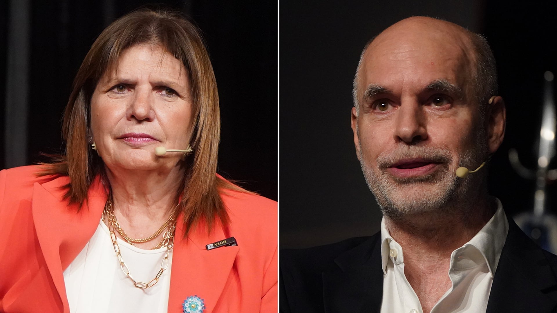 LARRETA Y BULLRICH EN LA RURAL