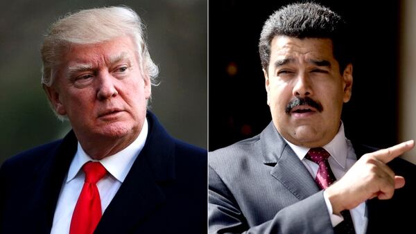 Donald Trump y Nicolás Maduro