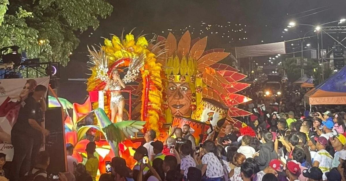 More than 46,000 people came from Colombia to the Border Carnival in the state of Tachira (Venezuela)