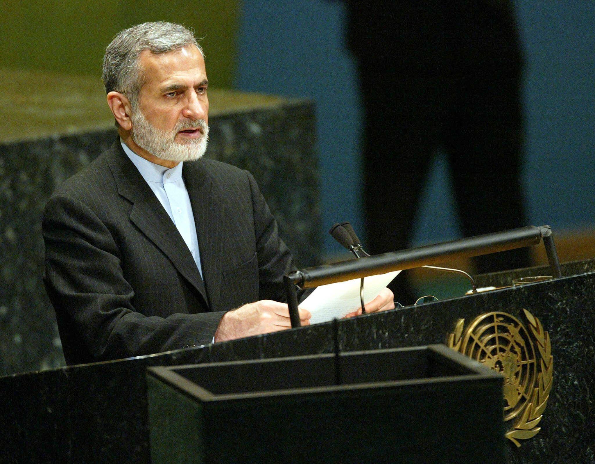 Kamal Kharrazi, ex ministro de Exteriores de Irán y asesor del líder supremo de Irán, Ali Khameni. (EPA PHOTO/EPA/Matt CAMPBELL) 