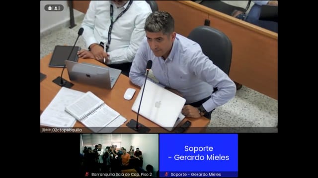 Mario Burgos, fiscal encargado de la investigación en contra de Day Vásquez por presunta violación de datos personales - crédito Colprensa.