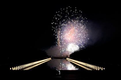 Katy Perry en el Celebrating America (Foto: AFP)