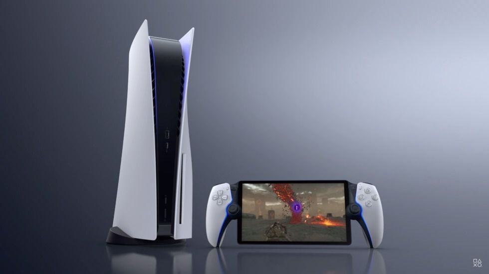 La PlayStation Project Q tiene conexión con un PS5 y permite transmitir juegos a una pantalla con controles incorporados. (Captura)