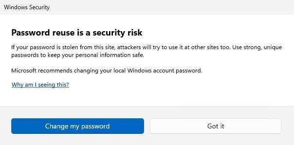Windows mostrará alertas de seguridad 
para evitar el robo de contraseñas en sitios web. (Windows Insider)