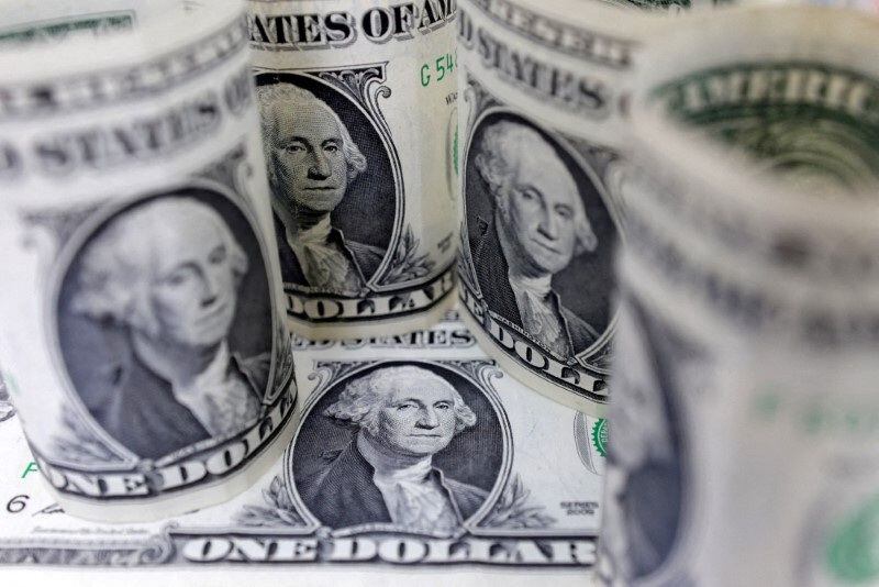 FOTO DE ARCHIVO: Billetes de dólar estadounidense aparecen en esta ilustración. REUTERS/Dado Ruvic/Ilustración/Archivo
