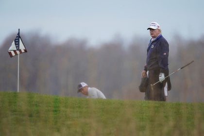 El golf es uno de los pasatiempos favoritos del Presidente, que tiene una larga relación con la PGA