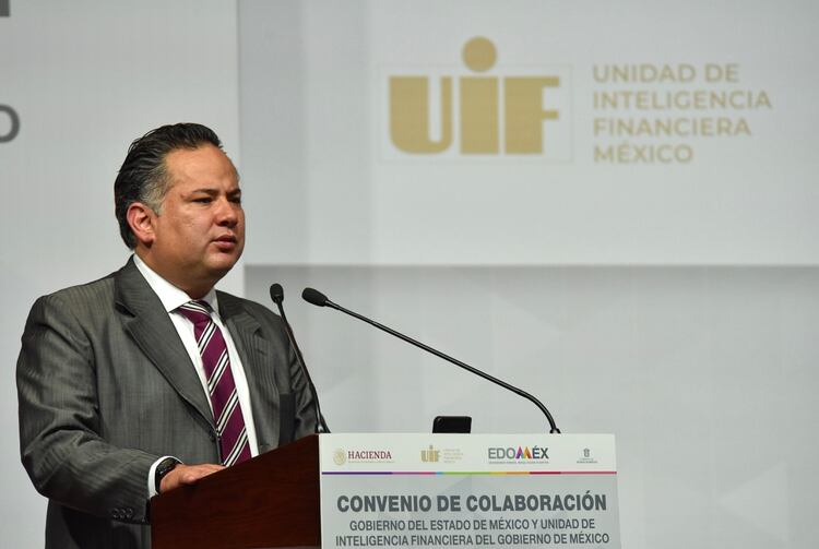 El titular de la Unidad de Inteligencia Financiera (UIF) Santiago Nieto (FOTO: CRISANTA ESPINOSA AGUILAR /CUARTOSCURO)