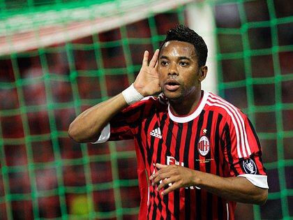 Robinho era parte del AC Milan cuando cometió el delito sexual (Foto: AP/ Archivo)
