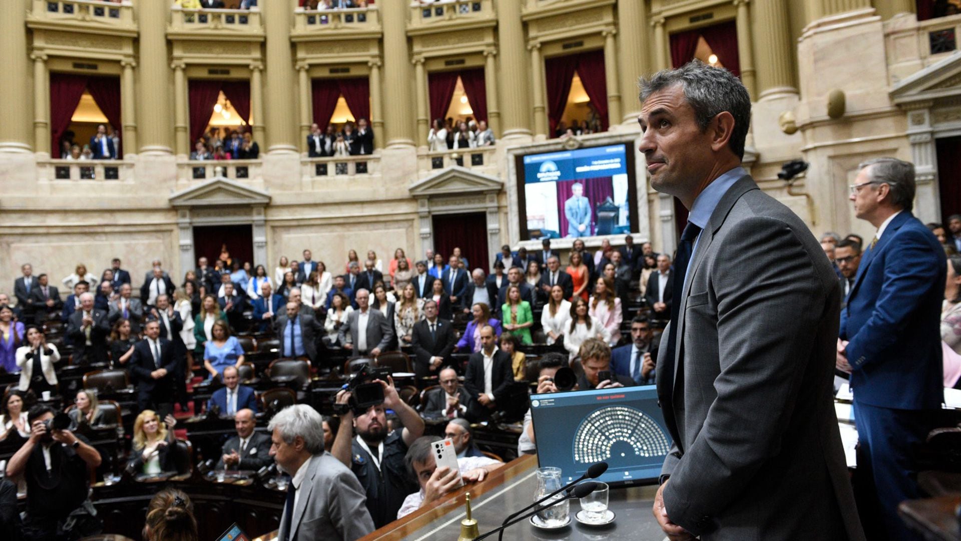 Martín Menem presidente camara de diputados