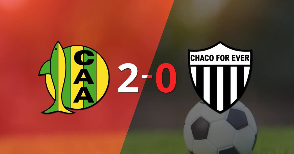 With two goals, Aldosivi beat Chaco For Ever at La Cantera
