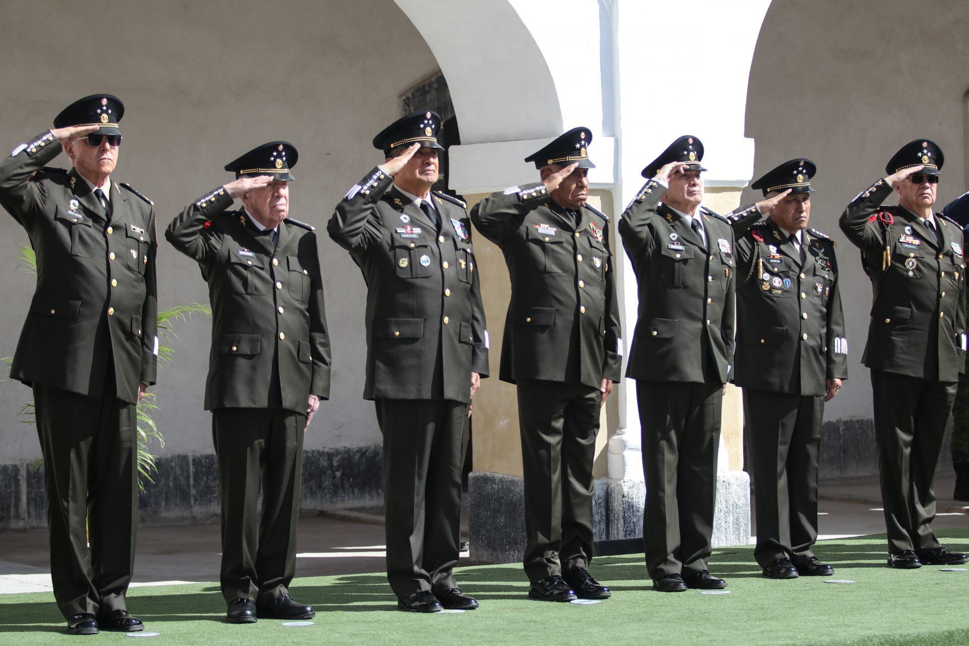 Generales retirados, exalumnos del Heroico Colegio Militar, se reunieron en Veracruz (ANDREA MURCIA/CUARTOSCURO.COM)