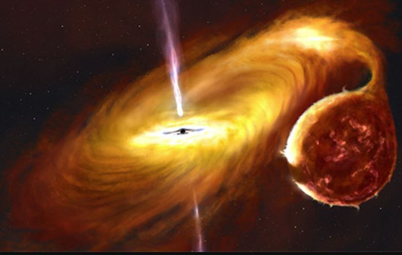 28-10-2021 Agujero negro con disco deformado..Grandes variaciones en el brillo alrededor de uno de los agujeros negros más cercanos de nuestra galaxia, a 9.600 años luz, han sido atribuidas a una gran deformación en su disco de acreción.POLITICA INVESTIGACIÓN Y TECNOLOGÍAJOHN PAICE
