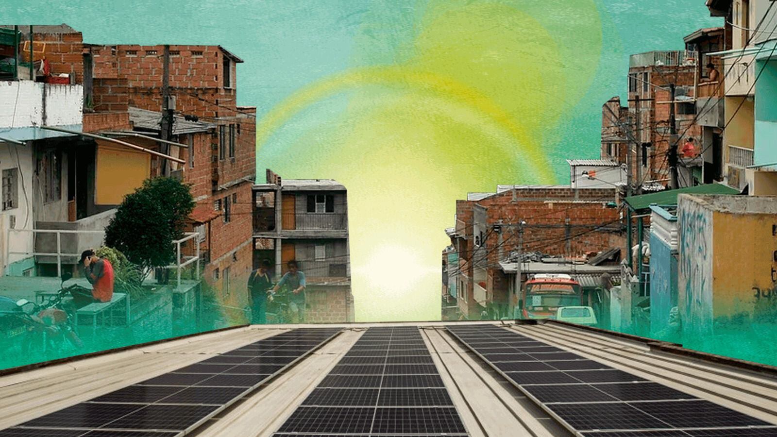 Barrio en Medellín comenzó a producir energía solar