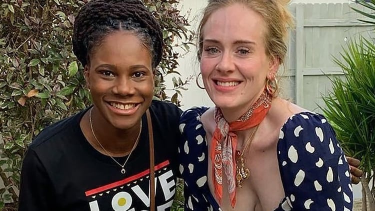 Adele disfrutó de unas vacaciones en el Caribe