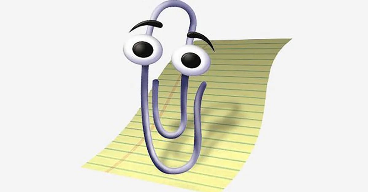 It was Clippy, the famous Microsoft Office assistant