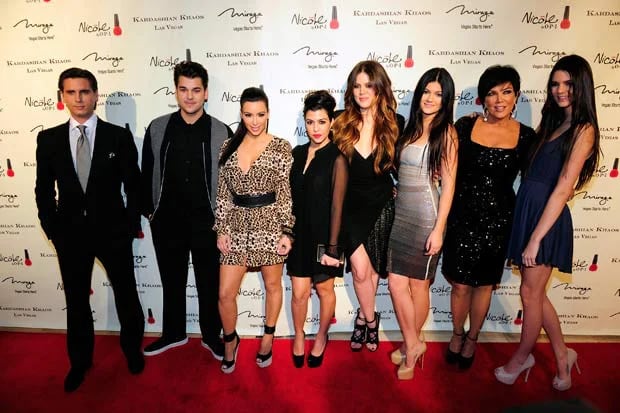 Kris Jenner y familia