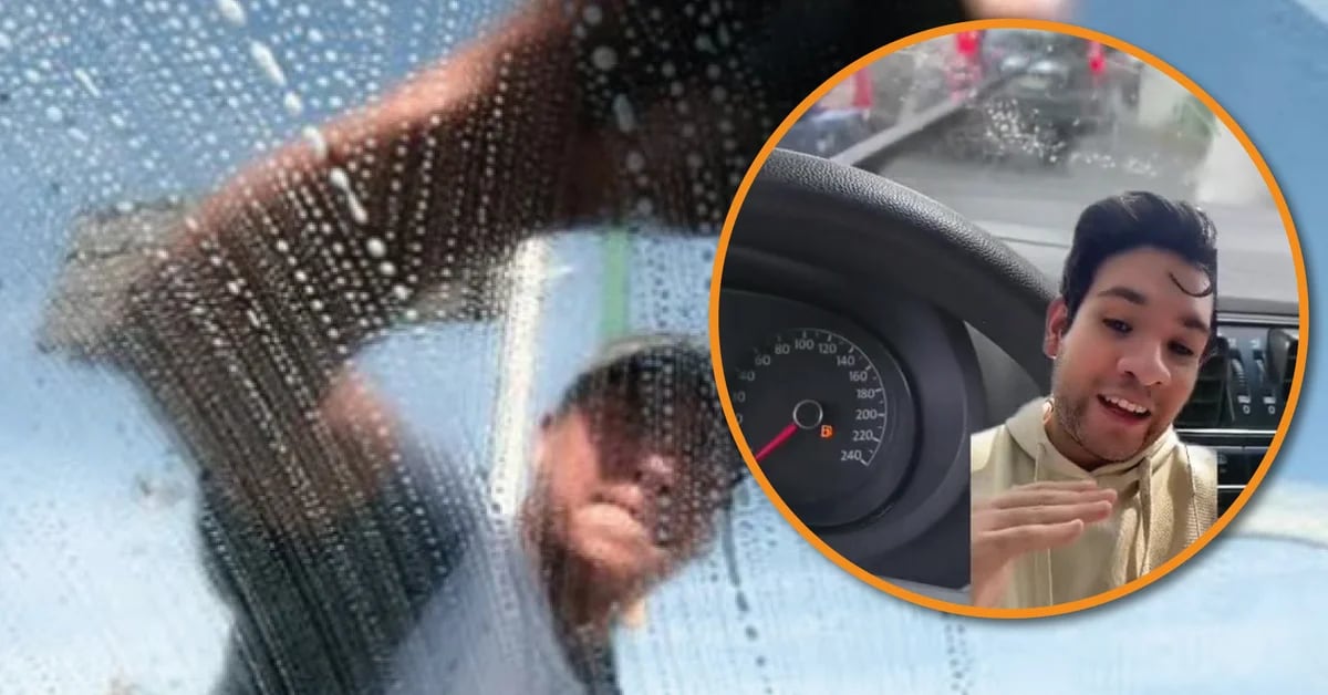 He shared a technique to avoid cleaning windows at traffic lights, and he was rejected on the networks