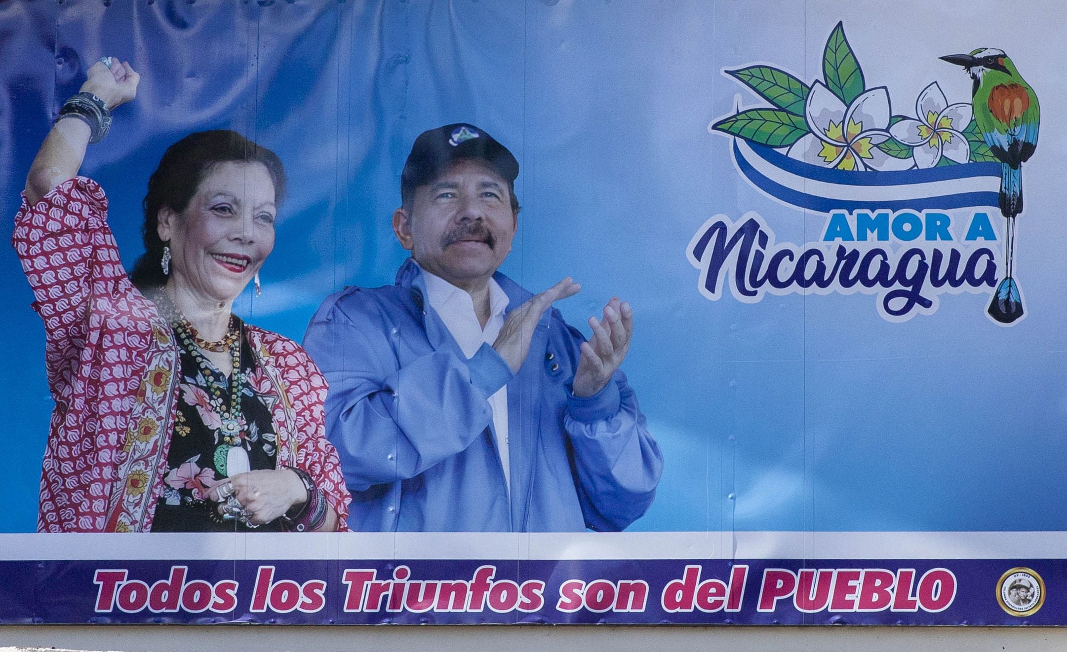 El Departamento del Tesoro de Estados Unidos ha sancionado a varios cercanos a Daniel Ortega por actuar como sus testaferros para ocultar propiedades y empresas de origen ilícito. Foto EFE/ Jorge Torres
