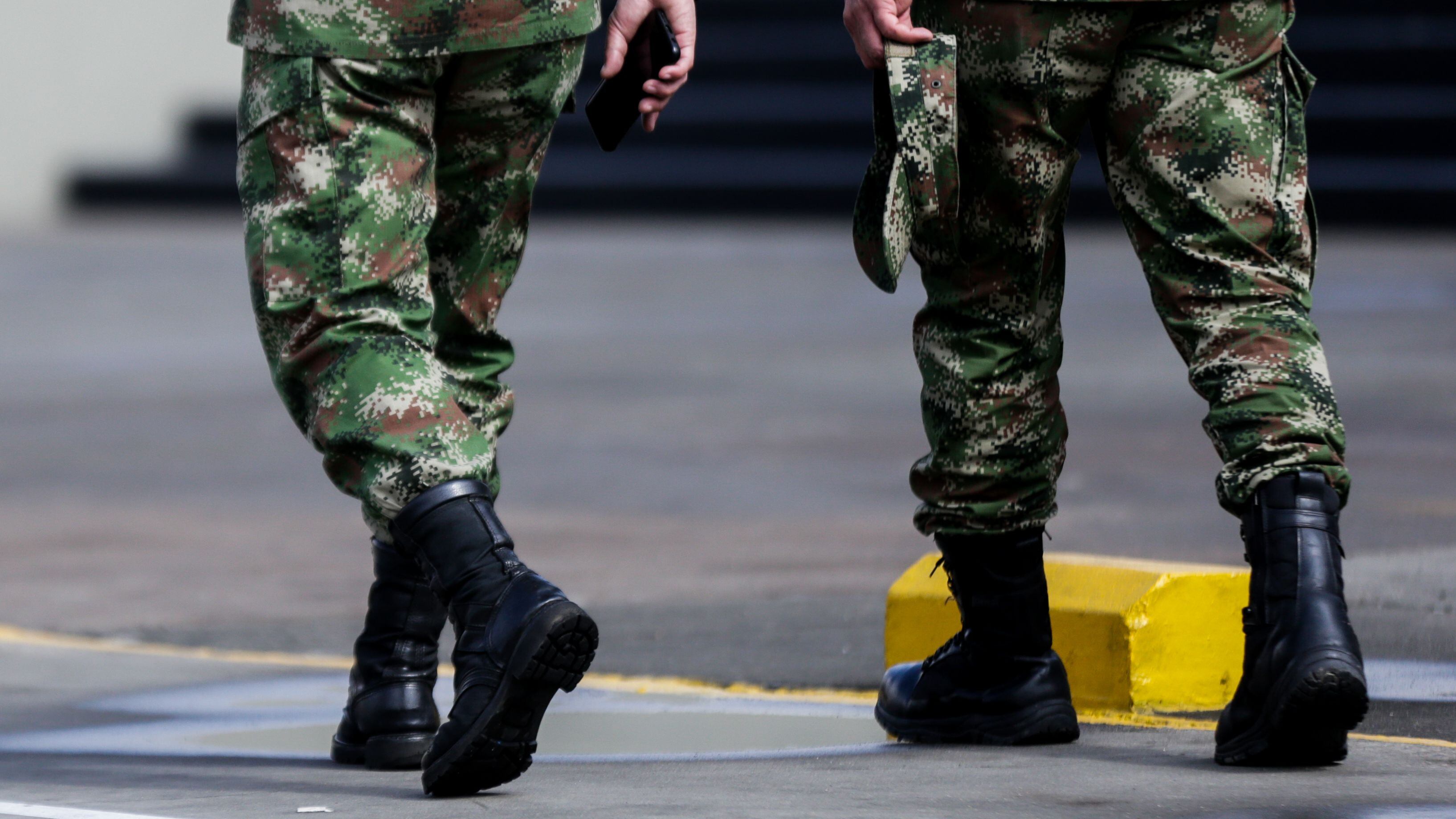Bogotá. Noviembre 21 de 2019. Soldados del Ejército de Colombia. (Colprensa - Diego Pineda)