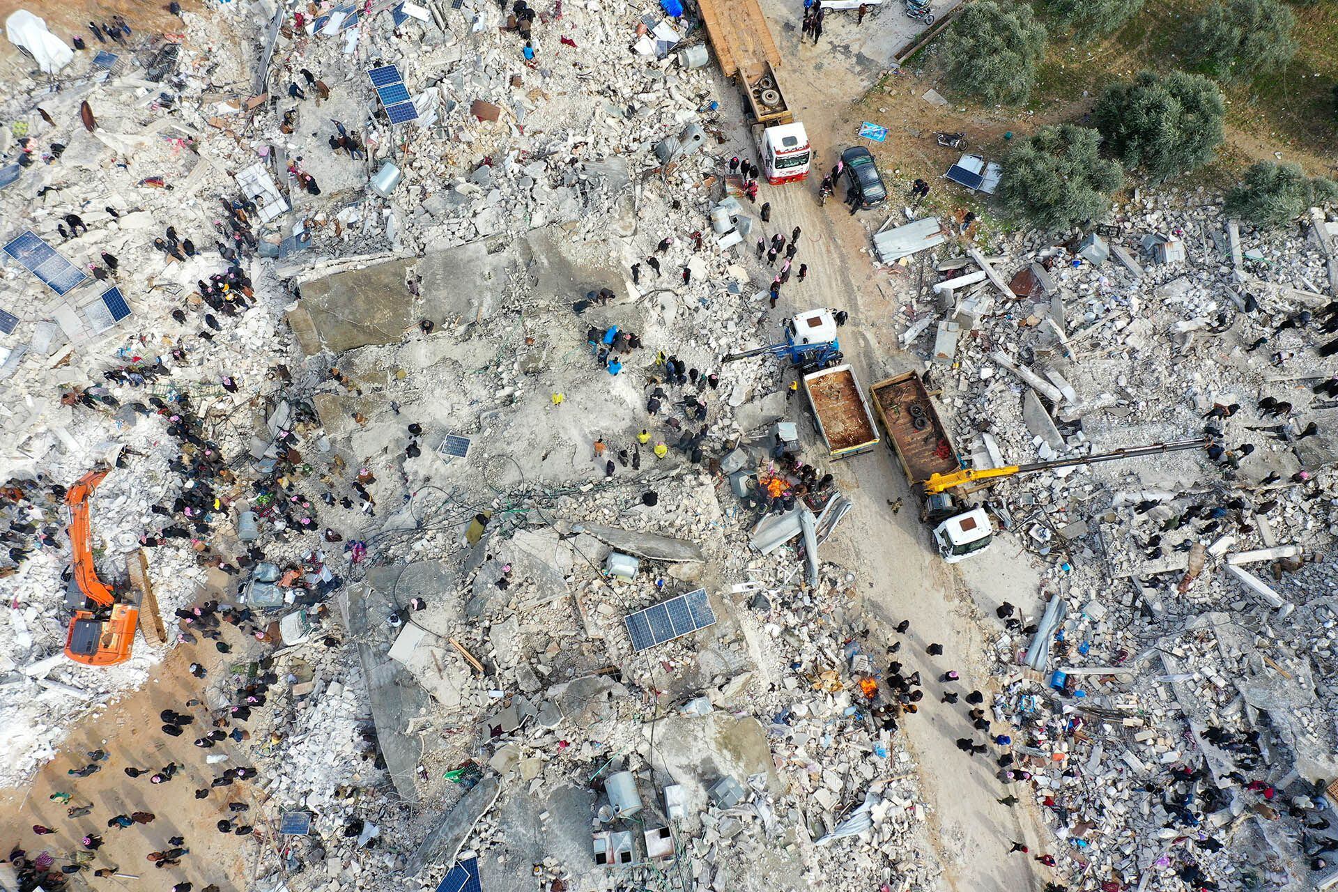 las fotos más impactantes del terremoto en turquia y siria