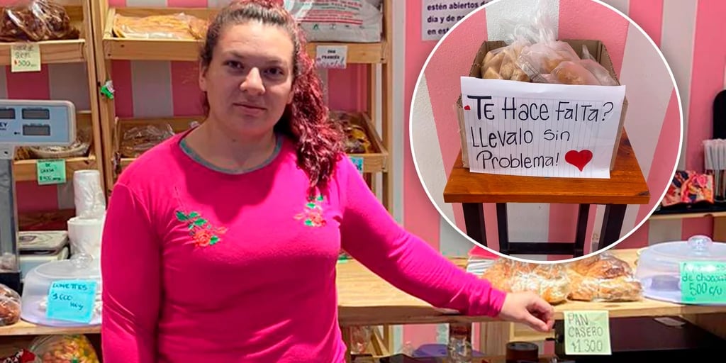 “¿Te hace falta? ¡Llevalo sin problema!”: el gesto solidario de una panadera de La Falda con sus vecinos