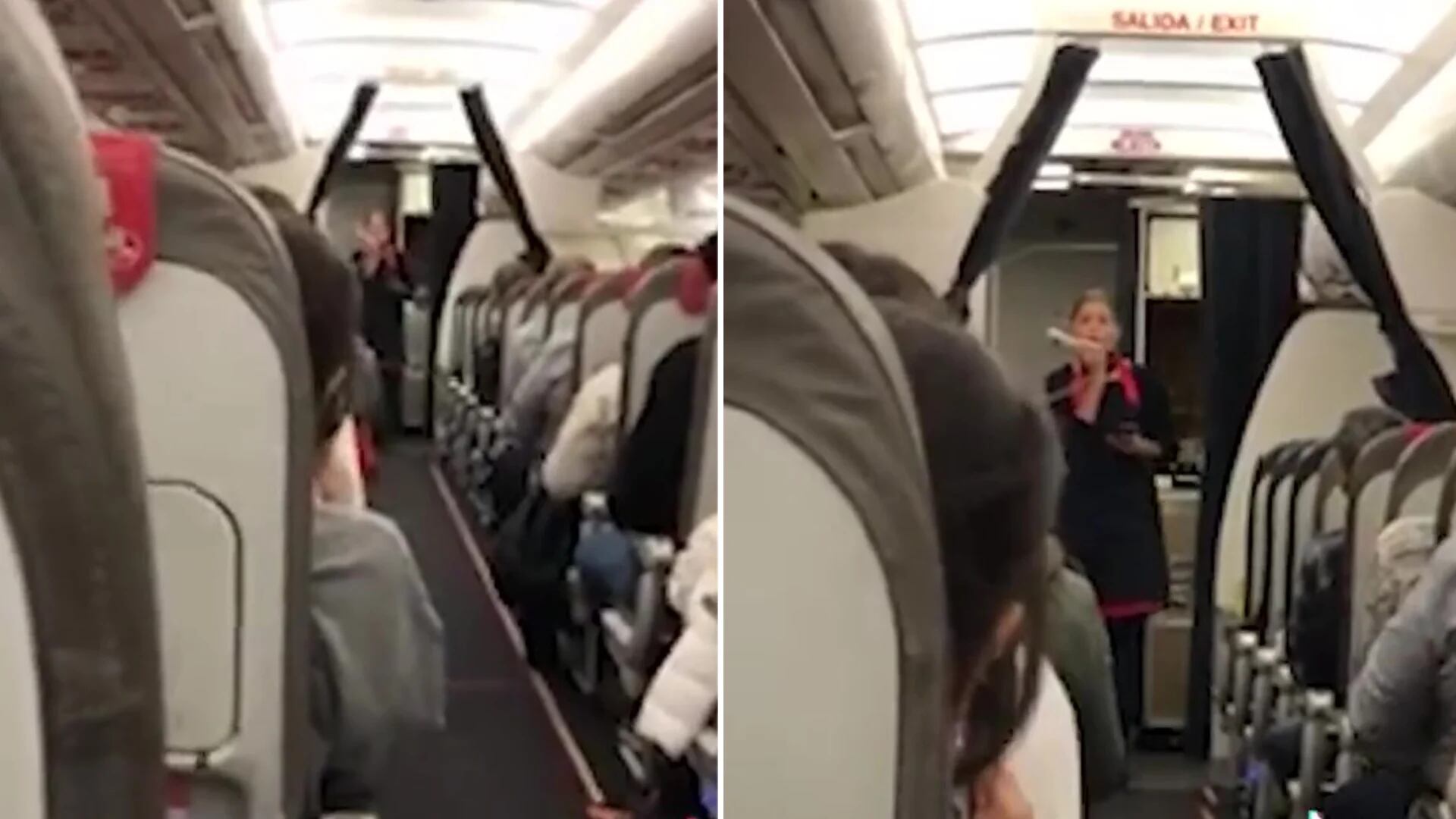 Quién es la azafata que sorprendió a los pasajeros cantando como Mariah Carey 