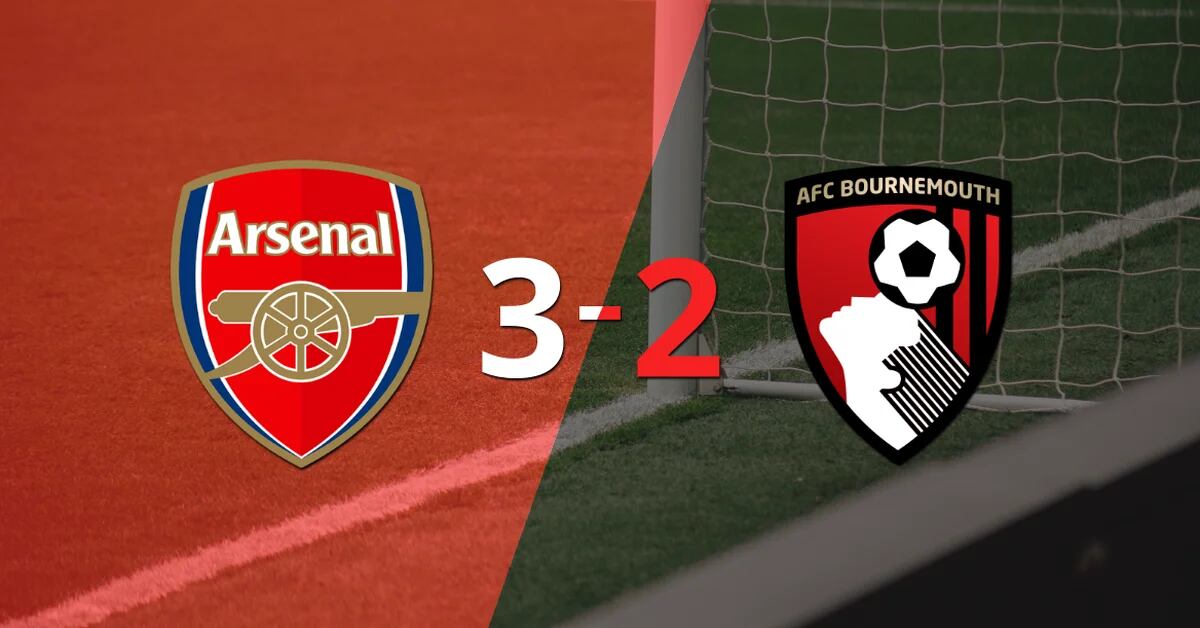 Arsenal beat Bournemouth 3-2 in a big game
