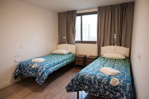 Un dormitorio en la Villa Olímpica de Río de Janeiro. Los JJOO se han vuelto notorios por la actividad sexual de los deportistas (AFP)