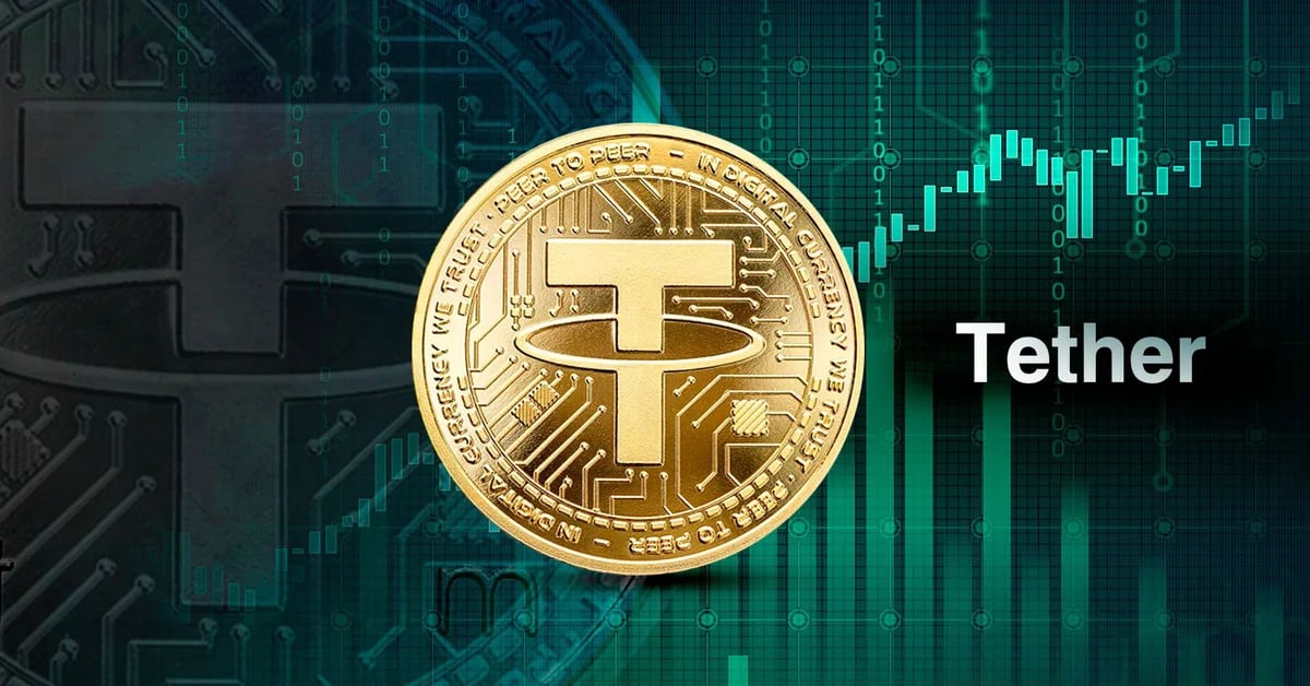 The price of cryptocurrency tether today